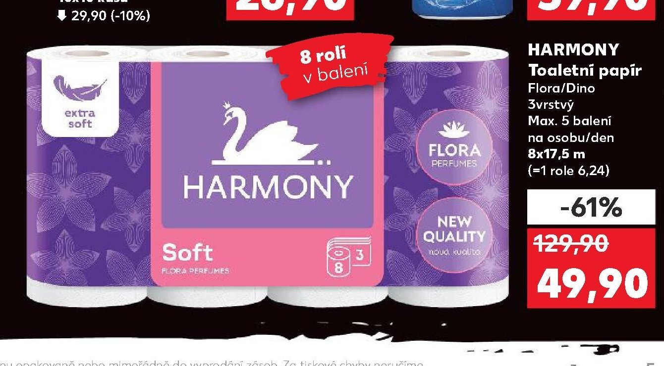 HARMONY Toaletní papír