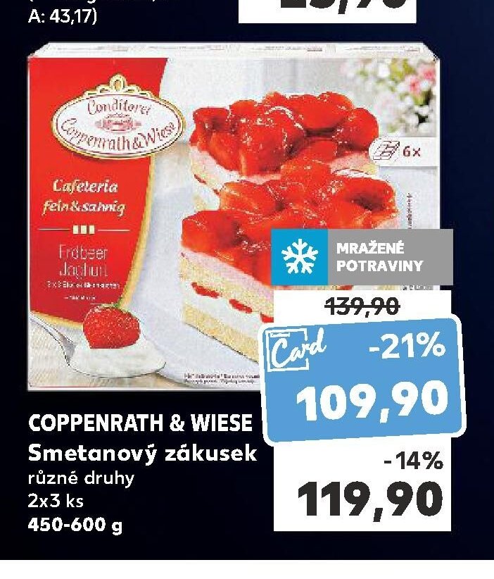 COPPENRATH & WIESE Smetanový zákusek