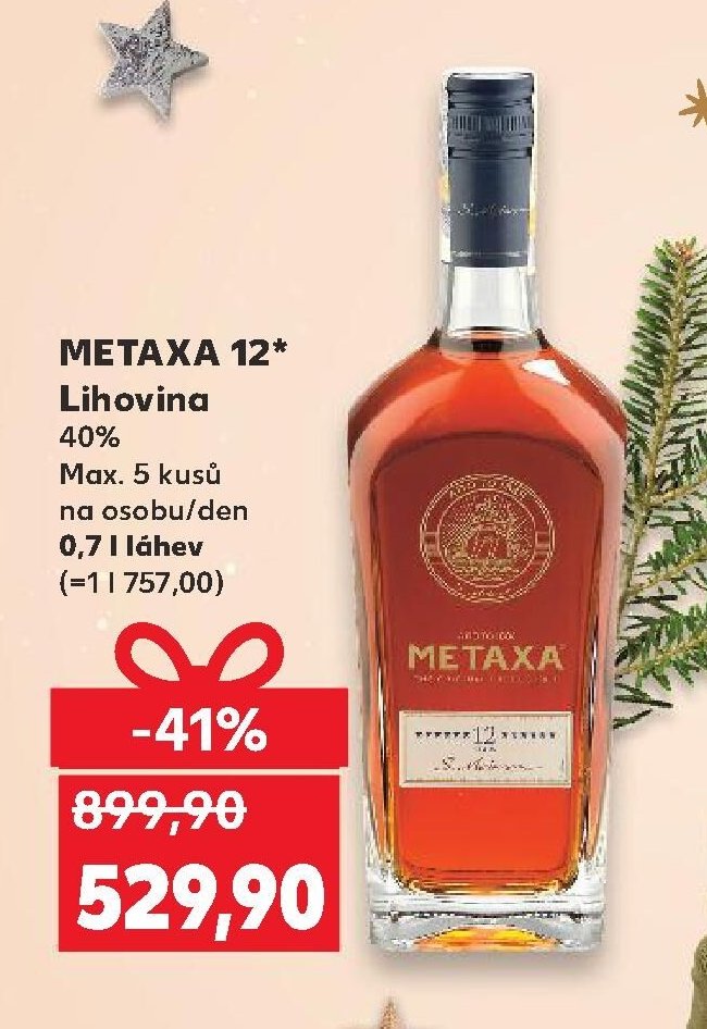 METAXA 12* Lihovina