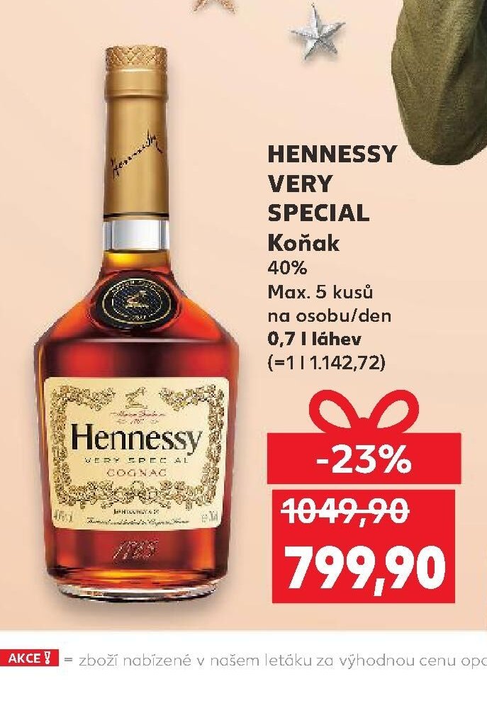 HENNESSY VERY SPECIAL Koňak