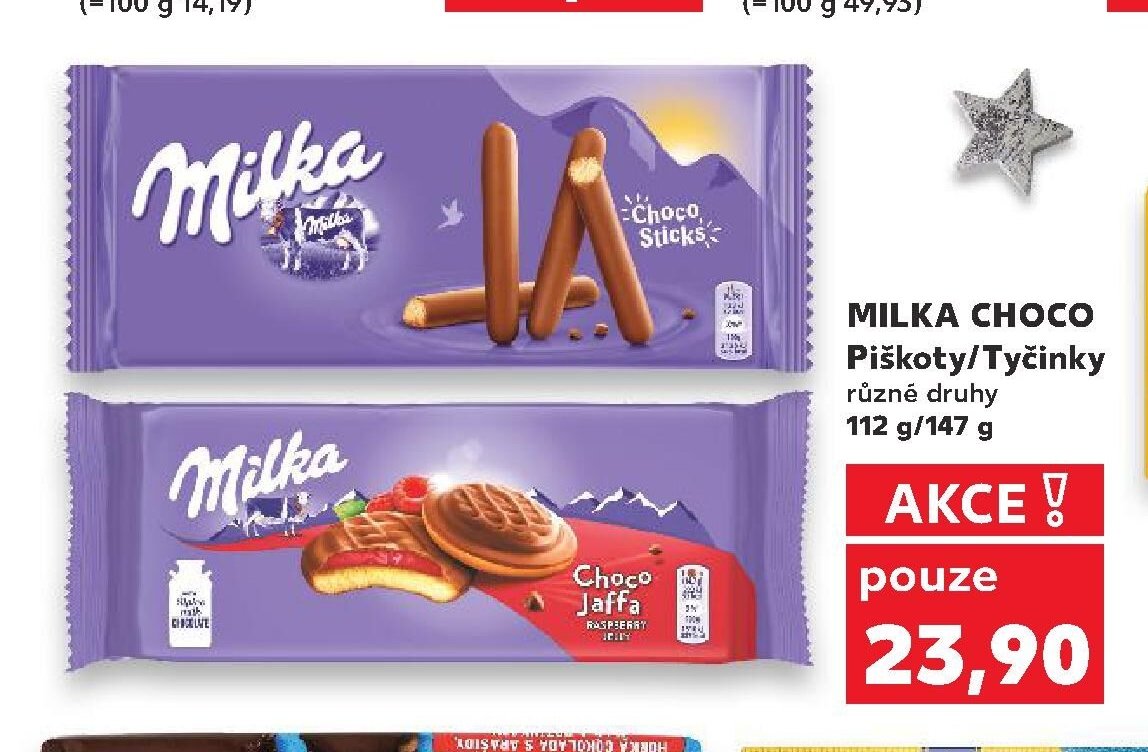 Milka Choco Sticks / Jaffa piškoty