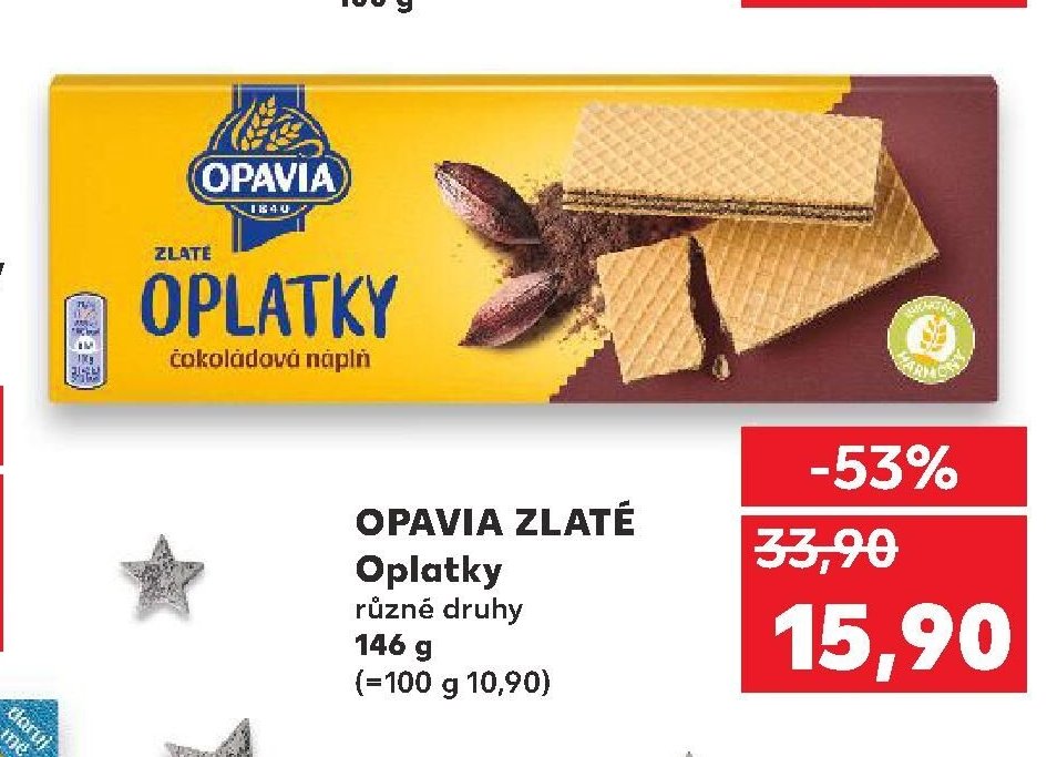 Opavia Zlaté oplatky