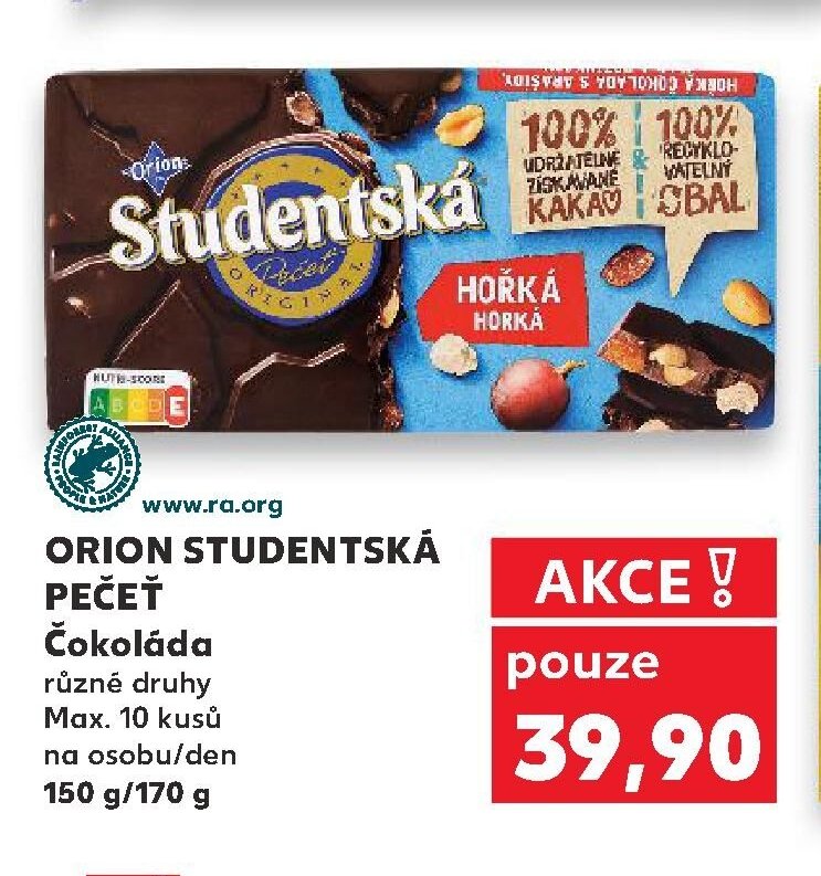 Orion Studentská pečeť