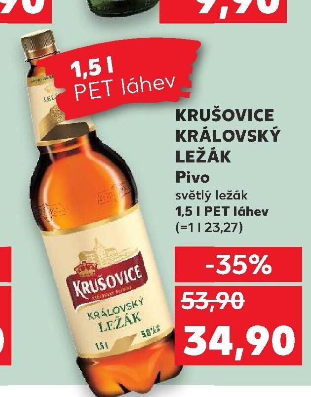 Krušovice Královský Ležák
