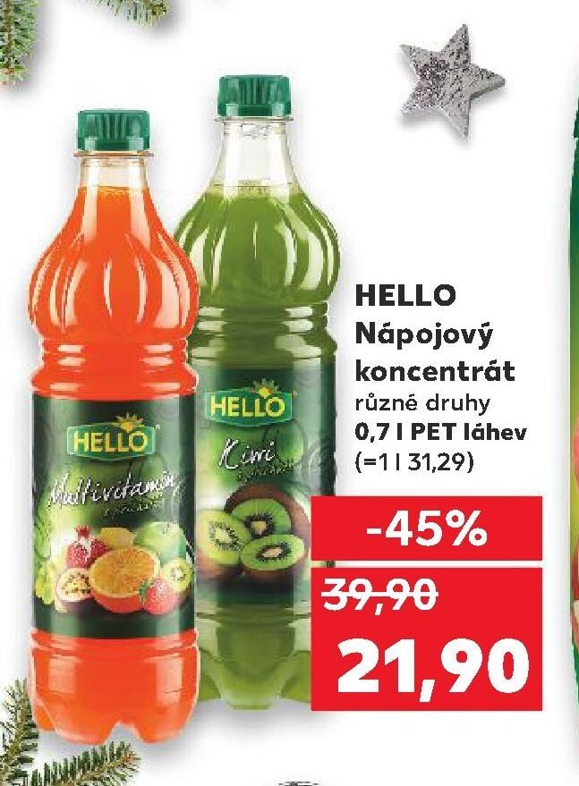 HELLO Nápojový koncentrát