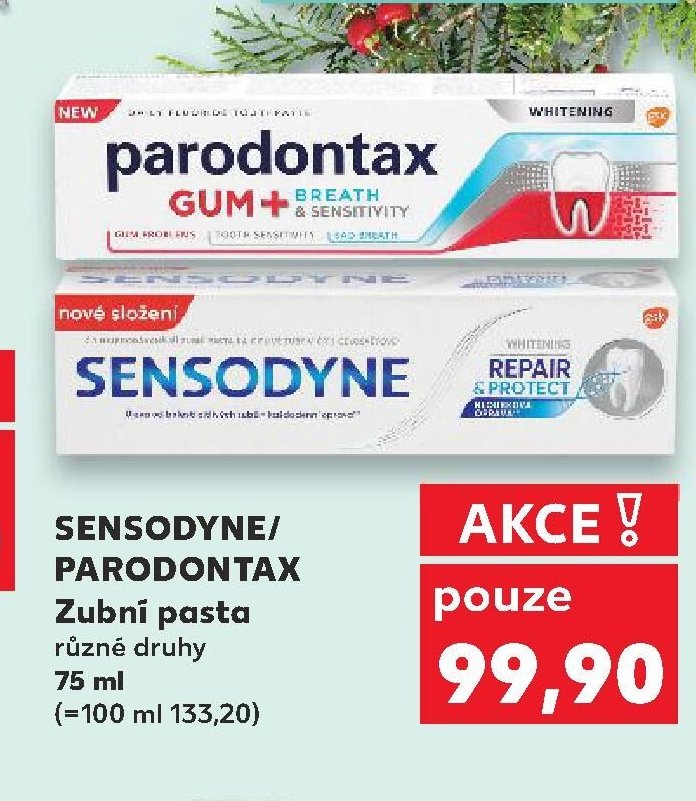 SENSODYNE / PARODONTAX Zubní pasta