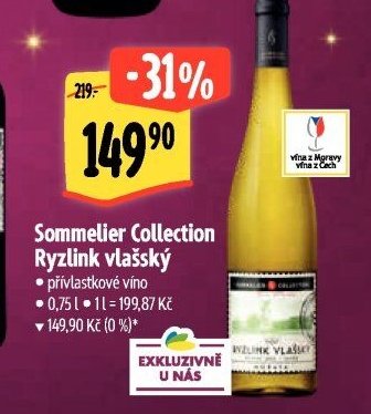 Sommelier Collection Ryzlink vlašský