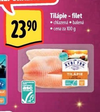 Tilápie - filet