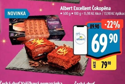 Albert Excellent Čokopěna