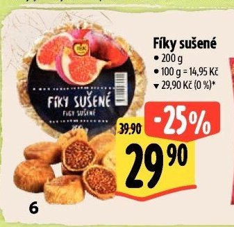 Fíky sušené