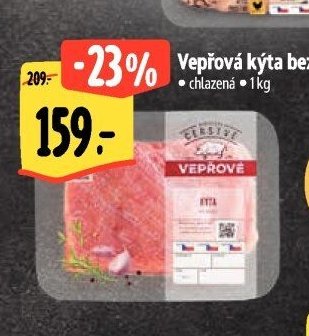 Vepřová kýta bez kosti - v celku