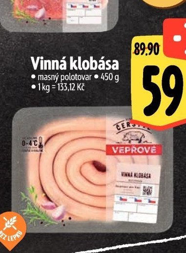 Vinná klobása