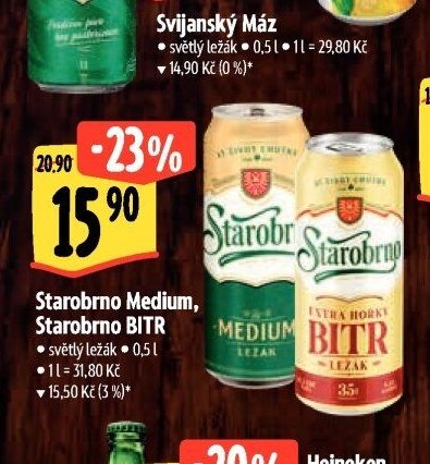 Starobrno Medium, Starobrno BITR