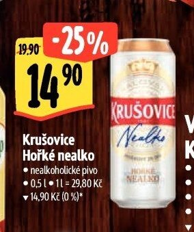 Krušovice Hořke nealko