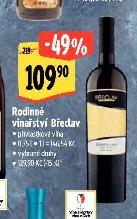 Rodinné vinařství Břeclav