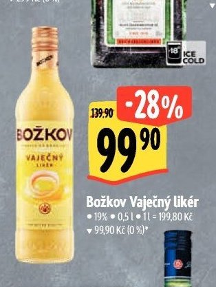 Božkov Vaječný likér