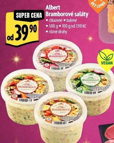 Bramborový salát Albert