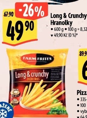 Hranolky mražené Long&amp