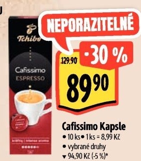 Kapsle Cafissimo Tchibo