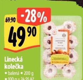 Kolečka linecká bez lepku
