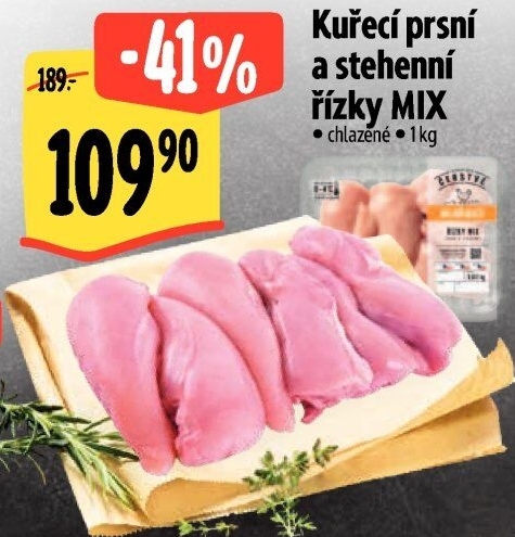 Kuřecí řízky mix Albert