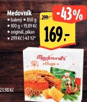 Medovník Original - Albert akcniletaky.com