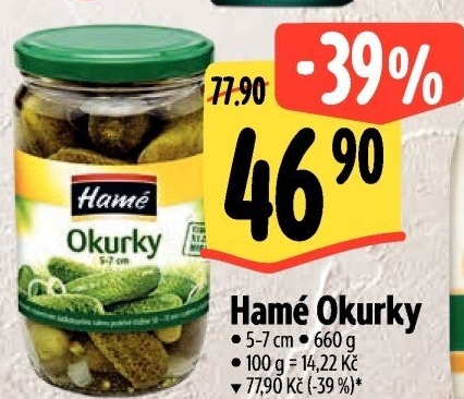 Okurky Hamé