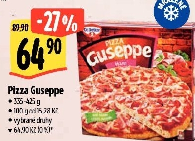 Pizza mražená Guseppe Dr. Oetker