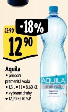 Přírodní voda Aquila