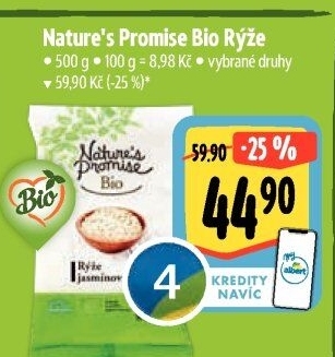 Rýže bio Nature'
