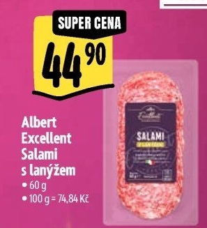 Salám Salami s lanýžem Albert Excellent
