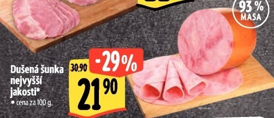 Šunka dušená nejvyšší jakosti