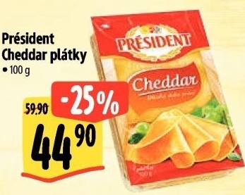 Sýr Cheddar Président