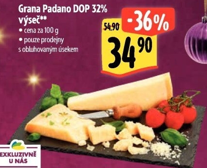 Sýr Grana Padano DOP 32%