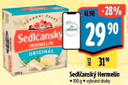 Sýr Hermelín Sedlčanský