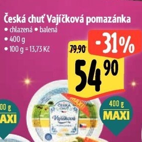 Vajíčková pomazánka Česká chuť