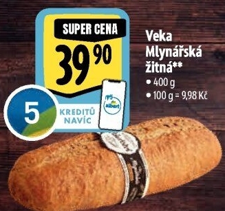 Veka Mlynářská žitná Albert