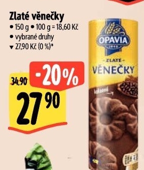 Věnečky Zlaté Opavia