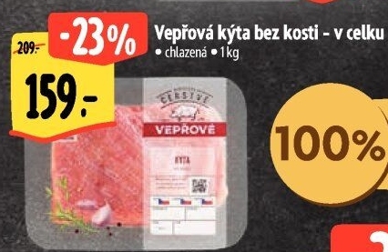 Vepřová kýta bez kosti Albert