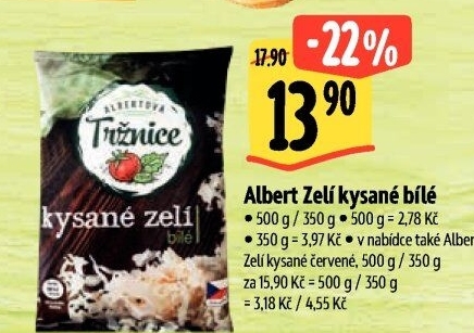 Zelí bílé kysanéAlbert