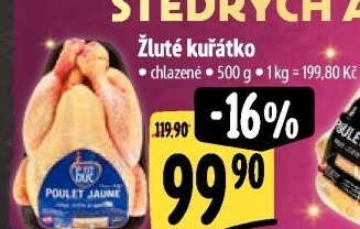 Žluté kuřátko P'