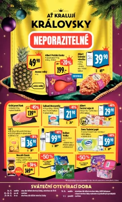 akční leták Albert 18.12.2023-24.12.2023