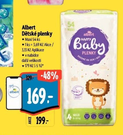 Albert Dětské plenky