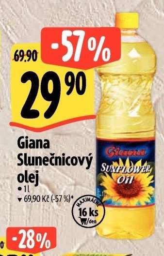Giana Slunečnicový olej