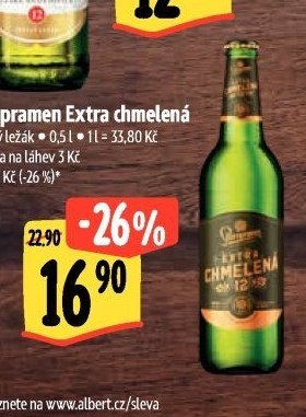 Staropramen Extra chmelená