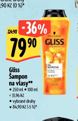 Gliss Šampon na vlasy