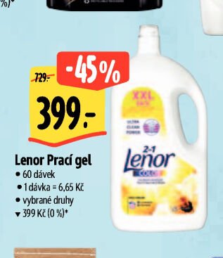 Lenor Prací gel