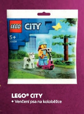 LEGO City Venčení psa na koloběžce