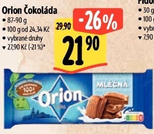 Čokoláda Orion