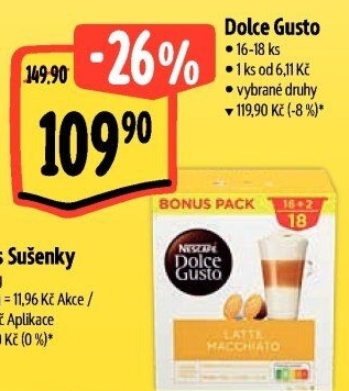 Kapsle Dolce Gusto Nescafé